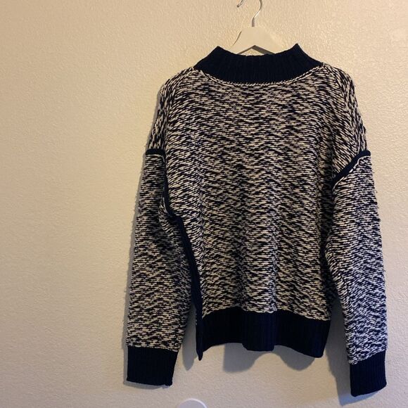 3.1 PHILLIP LIM Jacquard-knit wool turtleneck sweater - Picture 4 of 6